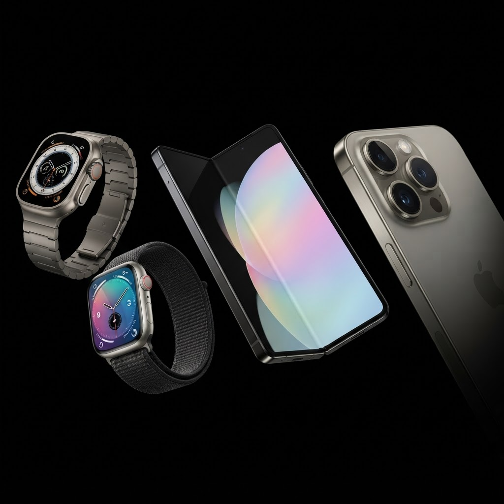 Celulares y smartwatches disponibles